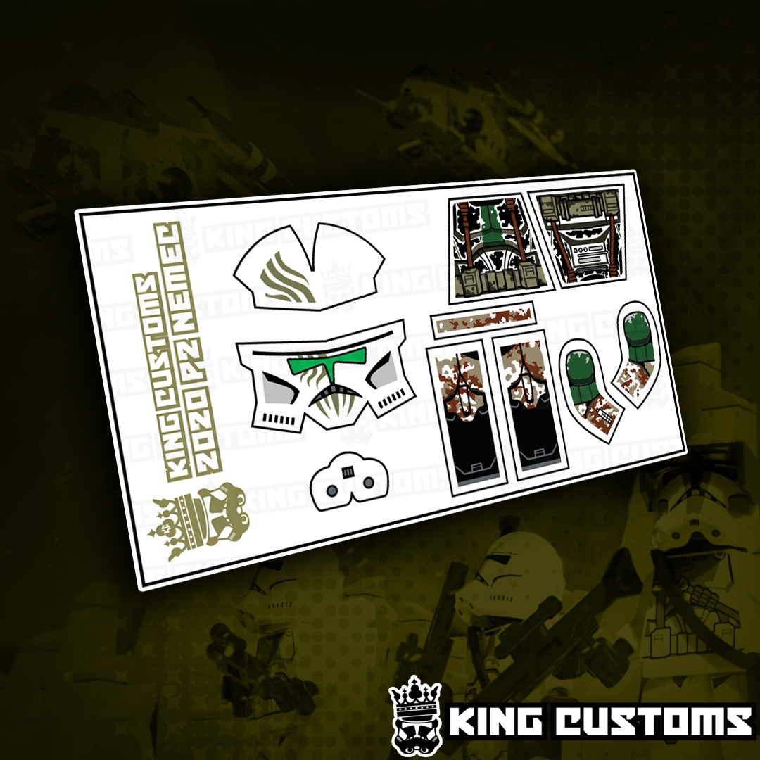 Nemec Phase 2 Decal Sheet King Customs