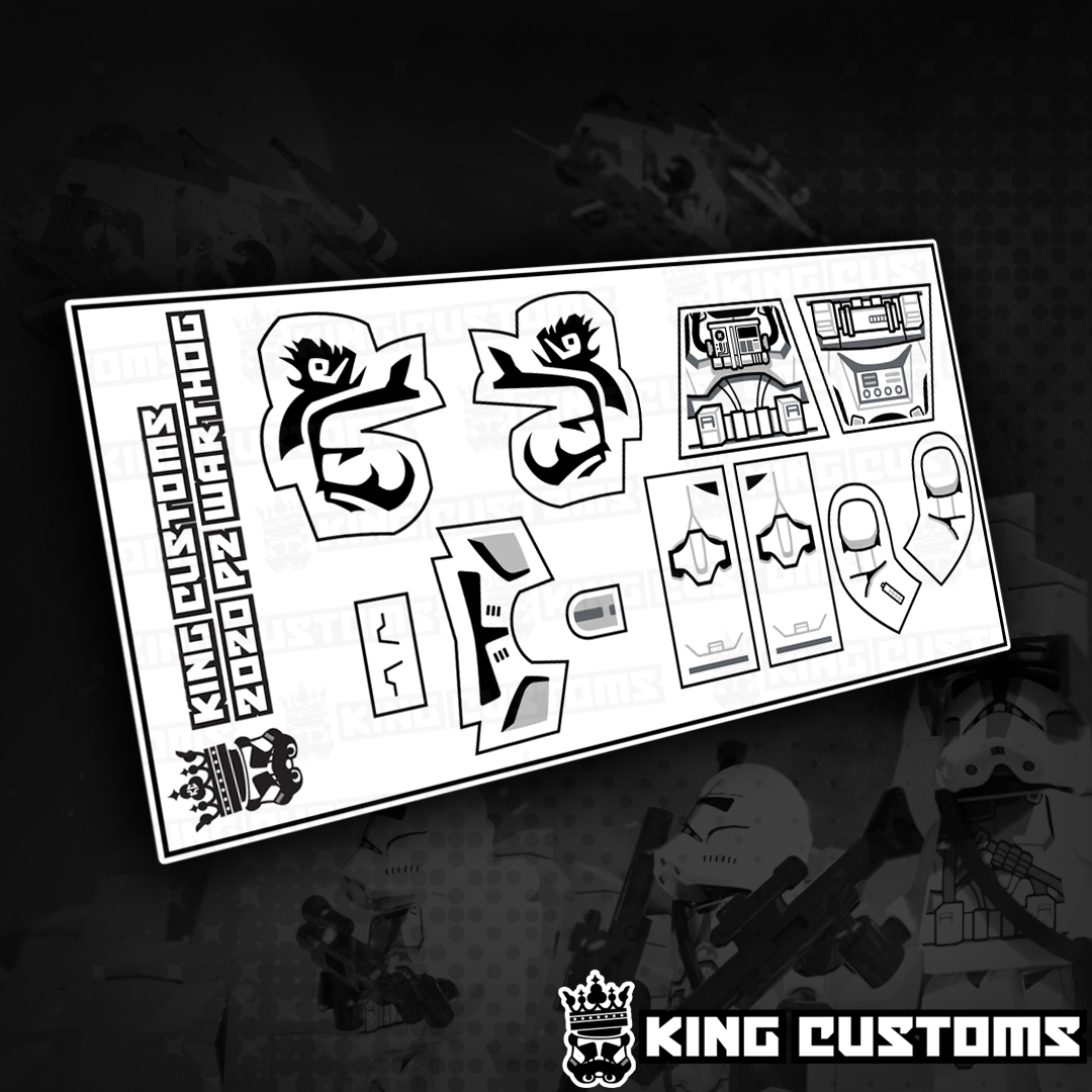 Warthog (Phase 2) Decal Sheet | King Customs